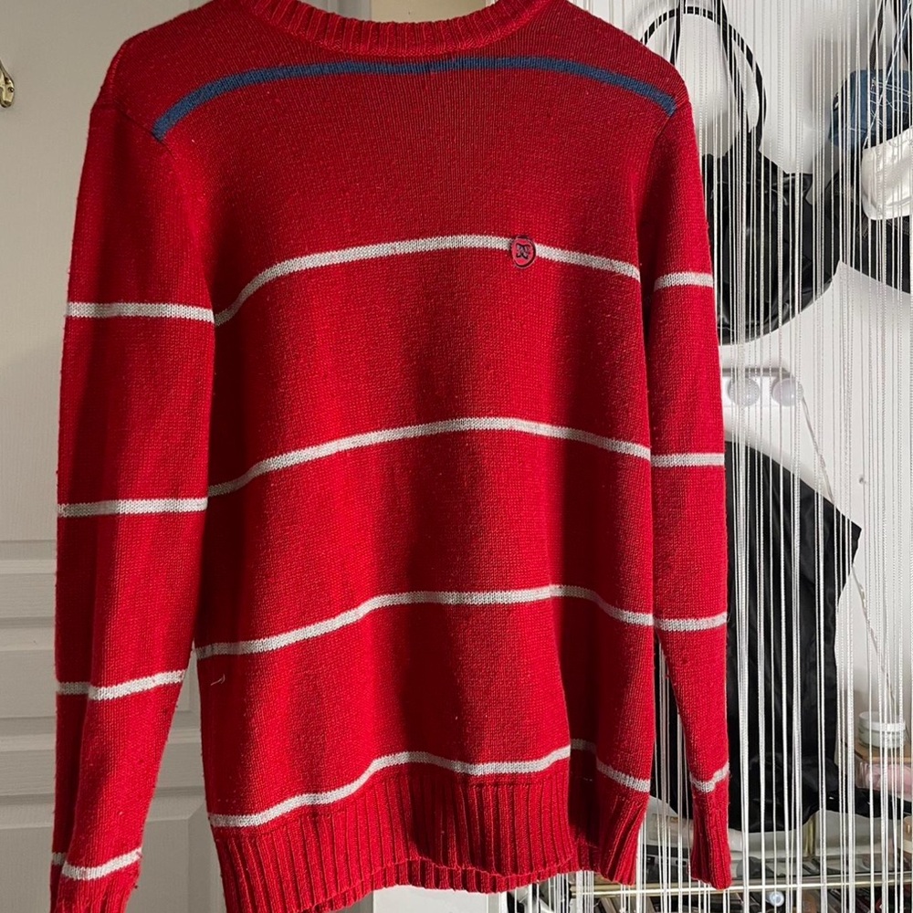 Red Striped Sweater